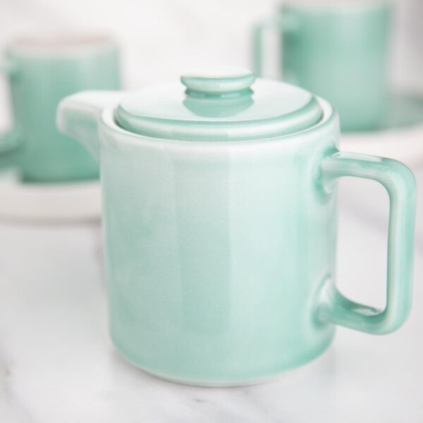 Olympia Fondant Tea Pot Mint - 450ml 15.2fl oz (Box 2) - Image 4