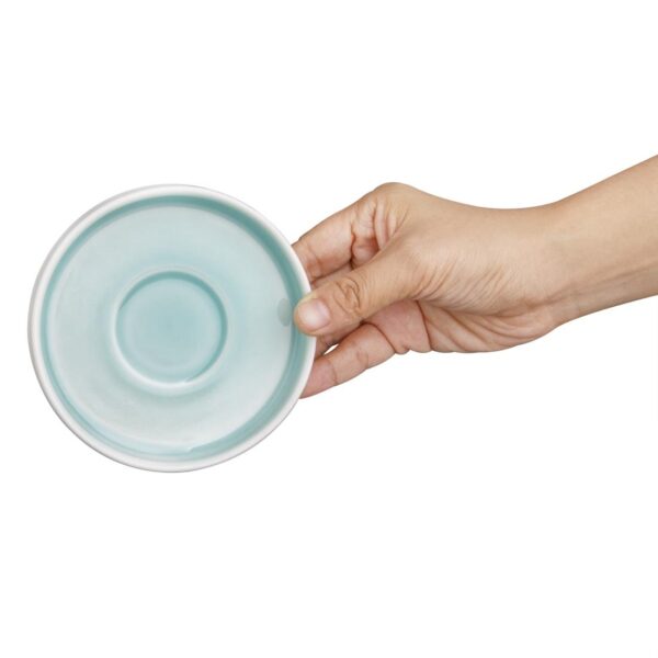 Olympia Fondant Saucer Mint - 115mm 4 1/2" for CU440 (Box 6) - Image 7