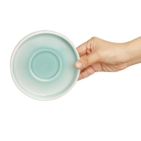 Olympia Fondant Saucer Mint - 135mm 5 1/3" for CU442 (Box 6) - Image 6