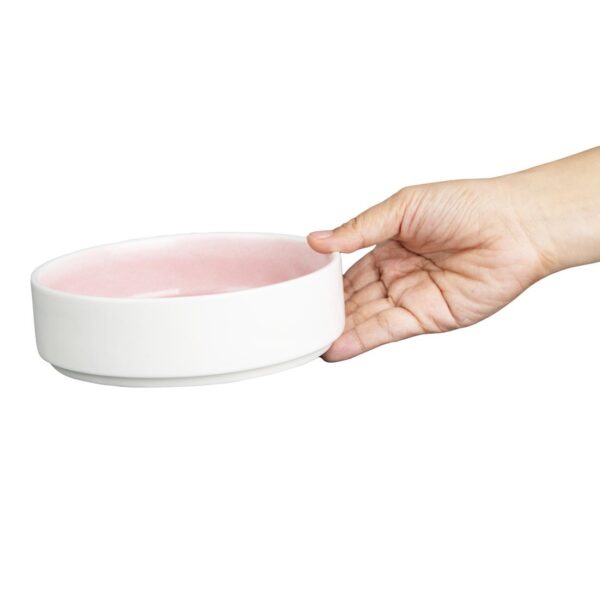 Olympia Fondant Bowl Pink - 152mm 6" (Box 6) - Image 3