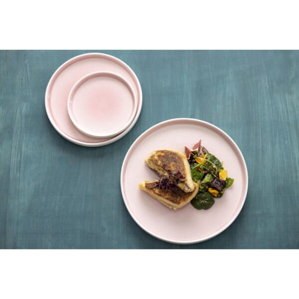 Olympia Fondant Plate Pink - 215mm 8 1/2" (Box 6) - Image 8