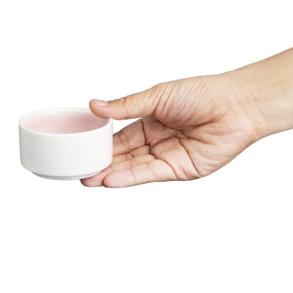 Olympia Fondant Dipping Dish Pink - 70mm 2 3/4" (Box 12) - Image 6