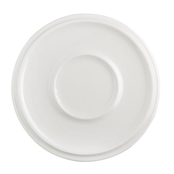Olympia Fondant Saucer Pink - 135mm 5 1/3" for CU460 (Box 6) - Image 5
