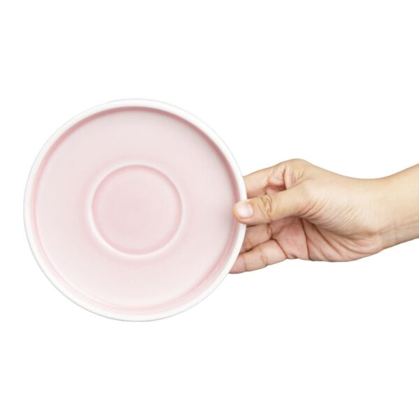 Olympia Fondant Saucer Pink - 152mm 6" for CU462 (Box 6) - Image 6