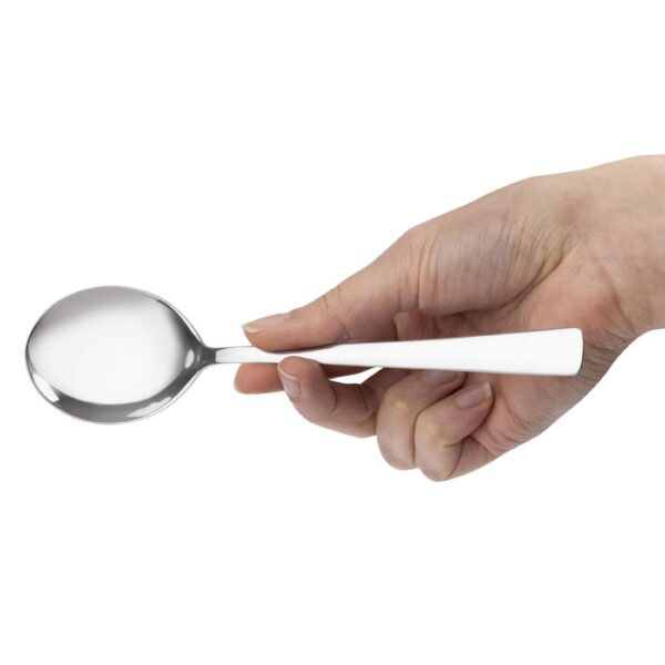 Olympia Clifton Soup Spoon St/St (Box 12) - Image 4