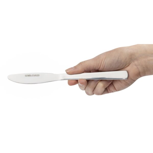 Olympia Clifton Dessert Knife St/St (Box 12) - Image 5