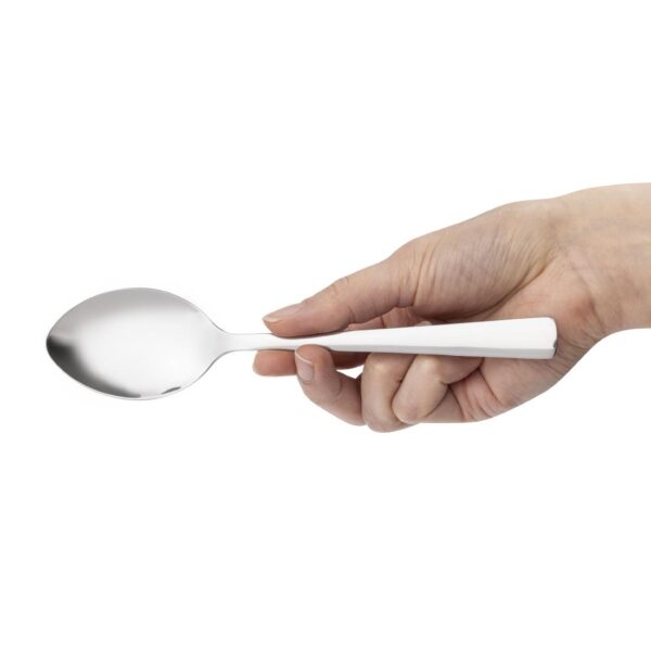 Olympia Clifton Dessert Spoon St/St (Box 12) - Image 4