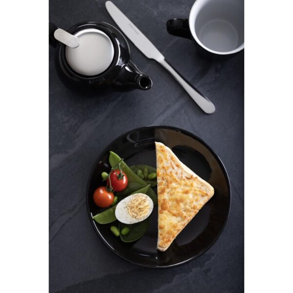Olympia Cafe Coupe Plate Black - 205mm (Box 12) - Image 2