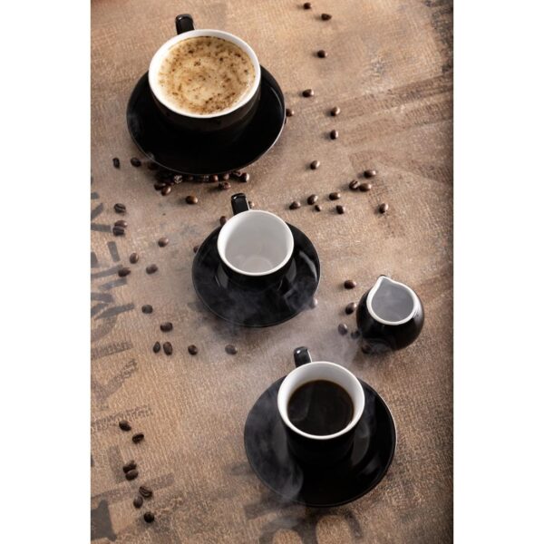 Olympia Cafe Coffee Cup Black - 228ml (Box 12) - Image 2