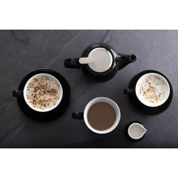 Olympia Cafe Coffee Cup Black - 228ml (Box 12) - Image 5