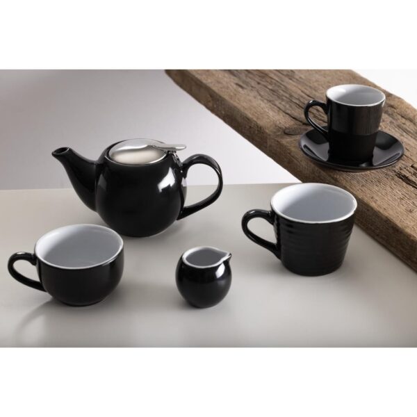 Olympia Cafe Coffee Cup Black - 228ml (Box 12) - Image 6