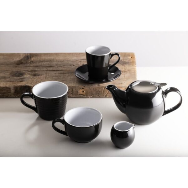 Olympia Cafe Coffee Cup Black - 228ml (Box 12) - Image 7