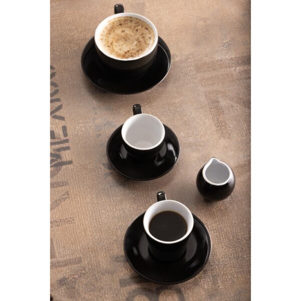 Olympia Cafe Coffee Cup Black - 228ml (Box 12) - Image 8