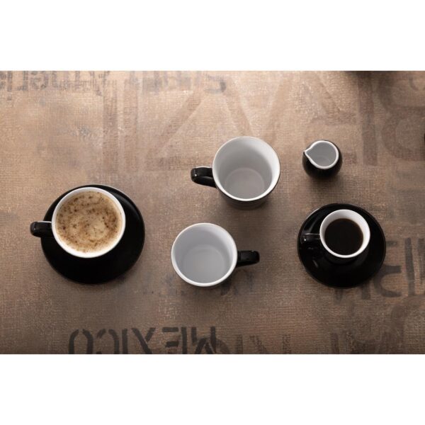 Olympia Cafe Milk Jug Black - 70ml (Box 6) - Image 12
