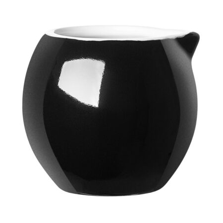 Olympia Cafe Milk Jug Black - 70ml (Box 6)