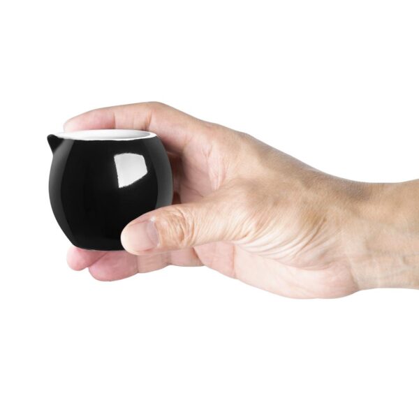 Olympia Cafe Milk Jug Black - 70ml (Box 6) - Image 14