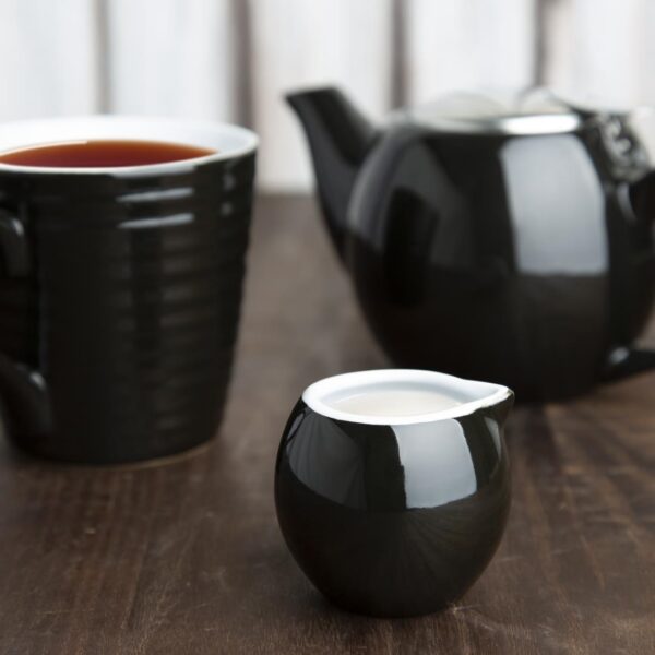 Olympia Cafe Milk Jug Black - 70ml (Box 6) - Image 17