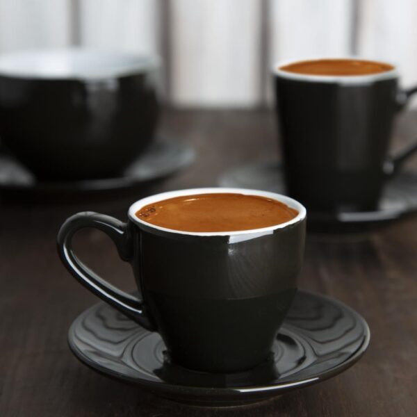 Olympia Cafe Espresso Cup Black - 100ml (Box 12) - Image 16