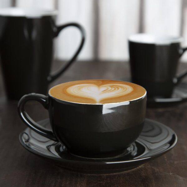 Olympia Cafe Coffee Cup Black - 228ml (Box 12) - Image 17