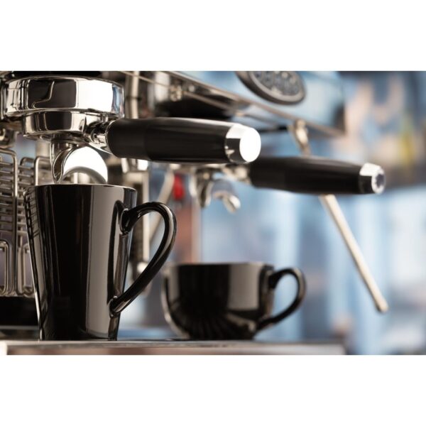 Olympia Cafe Latte Cup Black - 340ml (Box 12) - Image 9