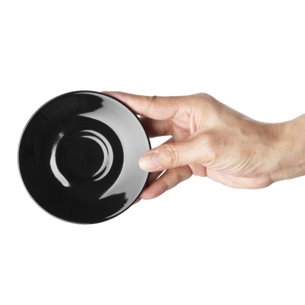 Olympia Cafe Espresso Saucer Black (Fits CU952) (Box 12) - Image 14