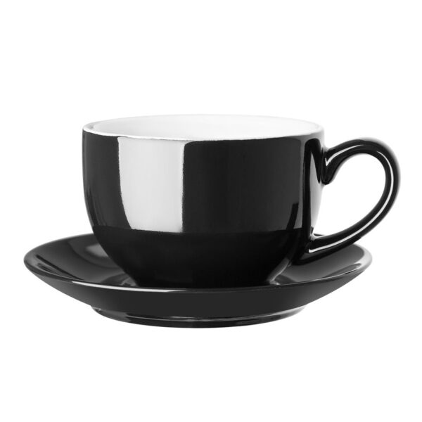 Olympia Cafe Saucer Black (Fits CU953 & CU954) - 158mm (Box 12) - Image 12