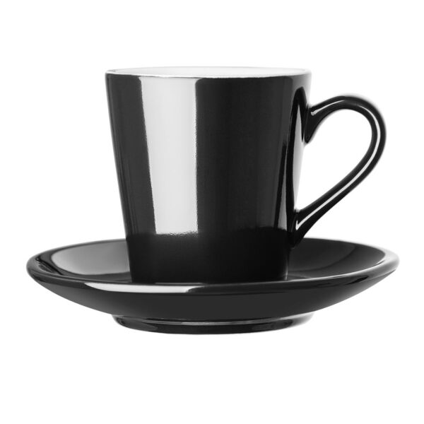 Olympia Cafe Flat White Cup Black - 170ml (Box 12) - Image 14