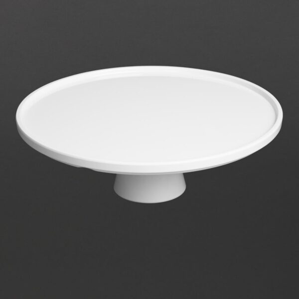 Olympia Kristallon Melamine Cake Stand Round - 330x110mm - Image 2