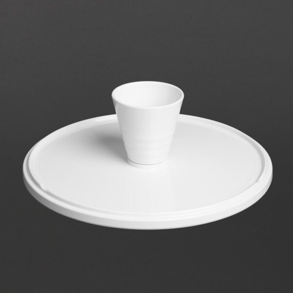Olympia Kristallon Melamine Cake Stand Round - 330x110mm - Image 3