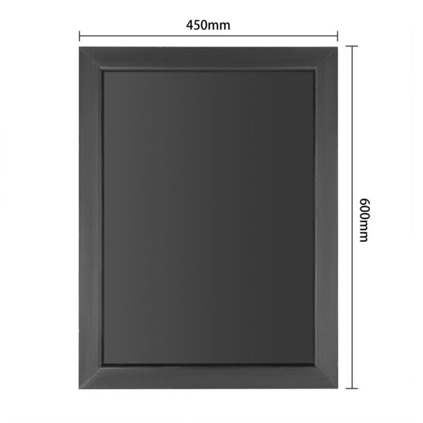 Olympia Wallboard Black Wooden Frame - 450x600mm - Image 6