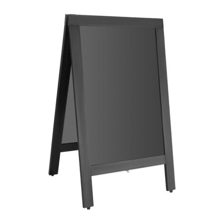 Olympia Pavement Board Black Wooden Frame - 500x850mm