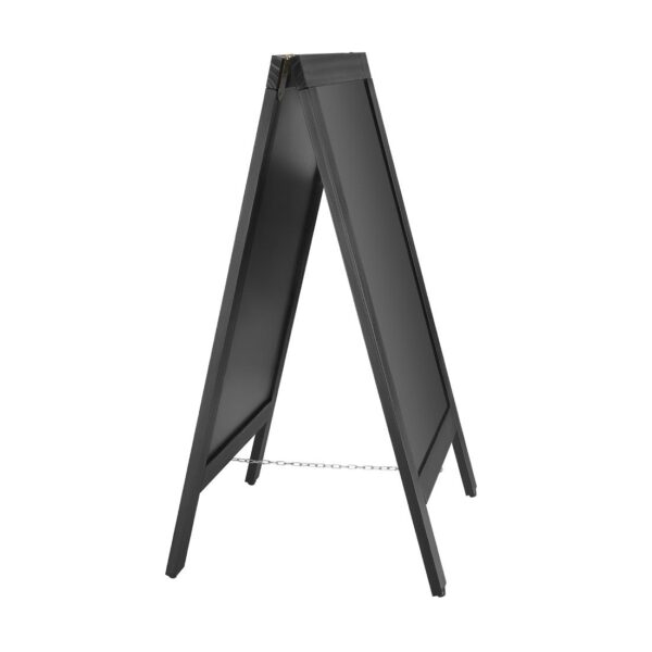 Olympia Pavement Board Black Wooden Frame - 500x850mm - Image 2