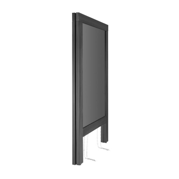 Olympia Pavement Board Black Wooden Frame - 500x850mm - Image 3