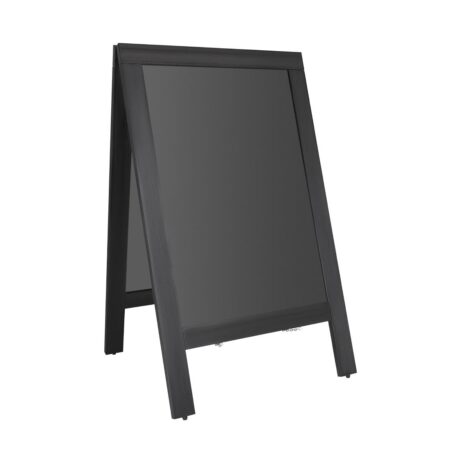 Olympia Pavement Board Black Wooden Frame - 700x1200mm