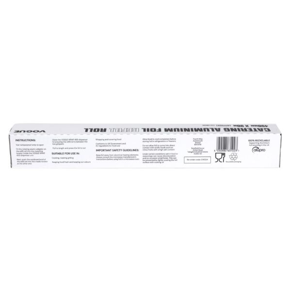 Vogue Wrap450 Foil Refill (Pack 3) - Image 3