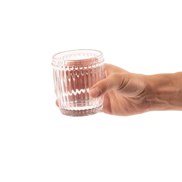 Olympia Baroque Rocks Glass Clear - 325ml (Box 6) - Image 3