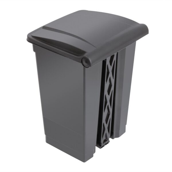 Jantex Kitchen Pedal Bin Black - 45Ltr - Image 3