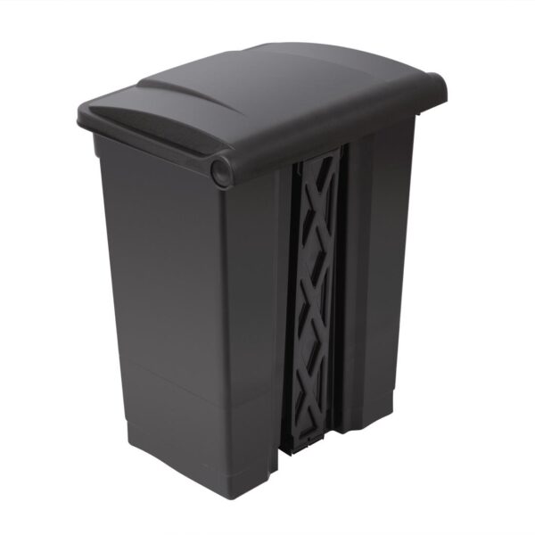 Jantex Kitchen Pedal Bin Black - 65Ltr - Image 3