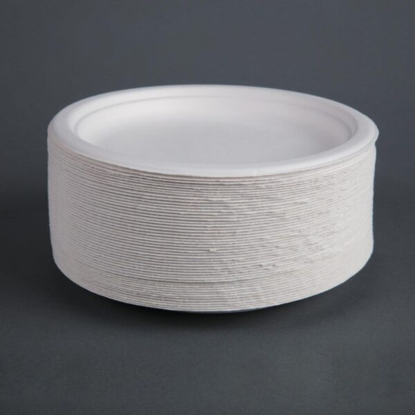 Fiesta Compostable Bagasse Round Plate 7'' (Pack 50) - Image 5