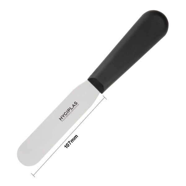 Hygiplas Palette Knife Plastic Black - 10.1cm - Image 5