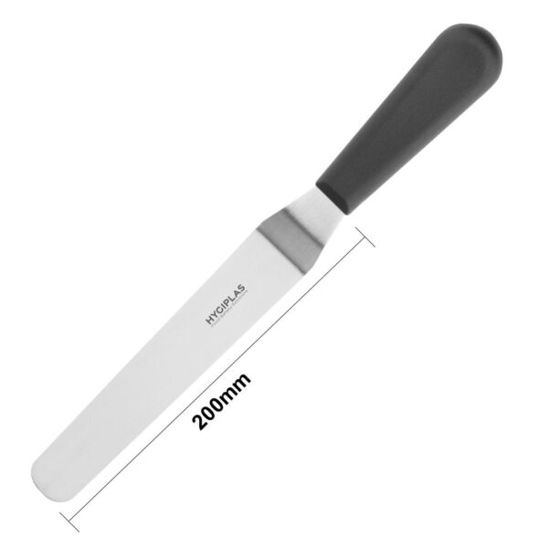 Hygiplas Palette Knife Plastic Cranked Black - 19cm - Image 5