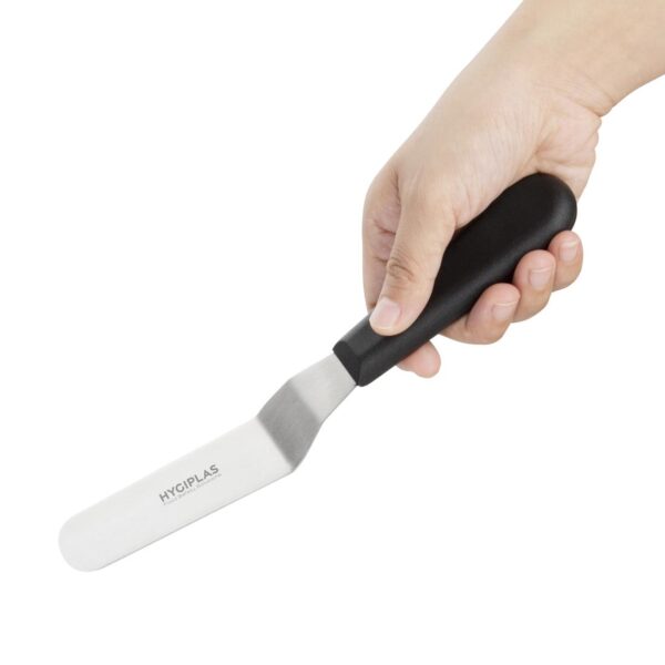 Hygiplas Palette Knife Cranked Black - 10.1cm - Image 2