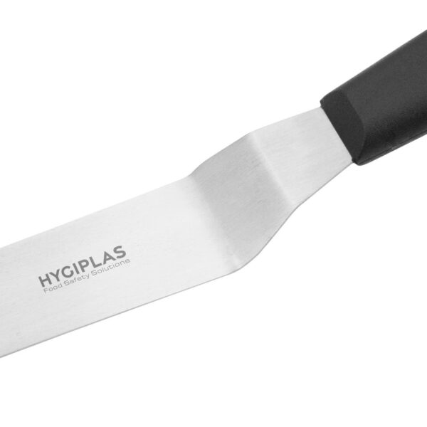 Hygiplas Palette Knife Cranked Black - 10.1cm - Image 3