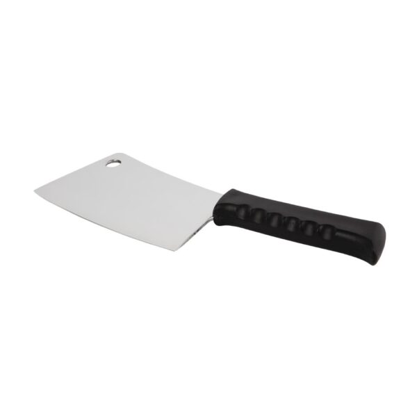 Vogue Cleaver Plastic Handle Black - 204mm 8" - Image 3