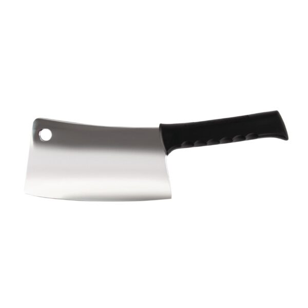 Vogue Cleaver Plastic Handle Black - 204mm 8" - Image 4