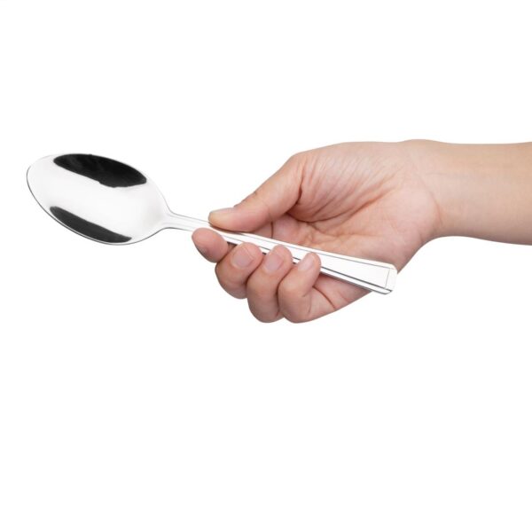 Olympia Harley Dessert Spoon St/St (Box 12) - Image 4