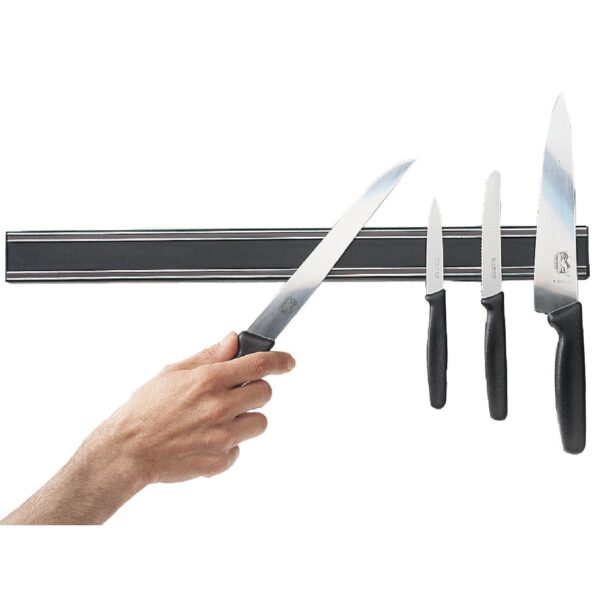 Vogue Magnetic Knife Rack Large - 610mm 24" - Image 2