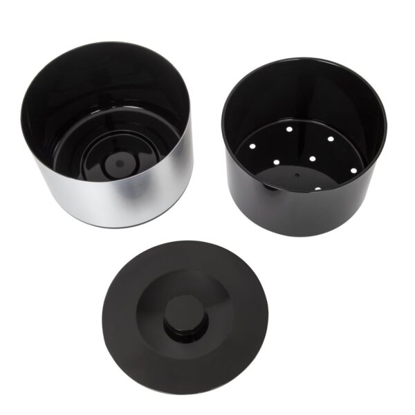 Large Brushed Aluminium Effect Ice Bucket - 10Ltr - Image 4