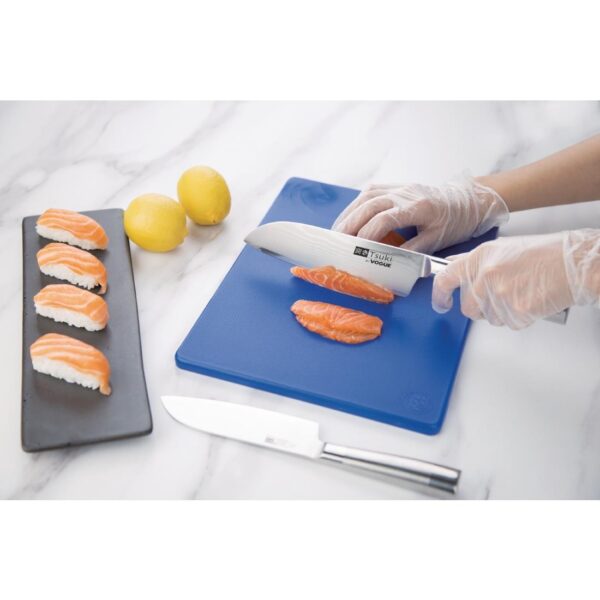 Vogue Tsuki Series 8 Santoku Knife - 180mm - Image 3