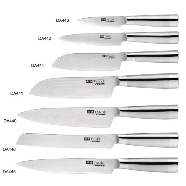 Vogue Tsuki Series 8 Utility Knife - 130mm - Image 4